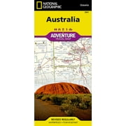 National Geographic Adventure Map Australia Map, Book 3501, (Paperback)