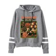 thumbnail image 4 of Sudadera con capucha de manga larga para mujer, ropa de gran tamaño con capucha de alquiler de vídeo de Halloween, Otoño e Invierno, 4 of 4