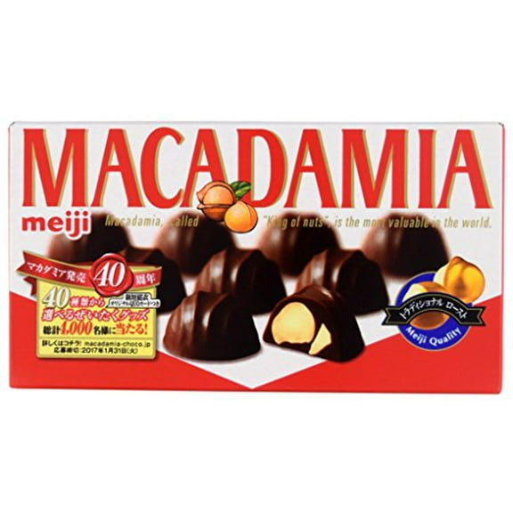 Meiji Macadamia Chocolate 2.26oz