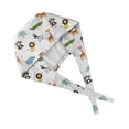 thumbnail image 3 of Scrub Cap,Working Cap with Sweatband for Women Men,Adjustable Unisex Tie Back Hat Nurse Surgical Caps, 3 of 5