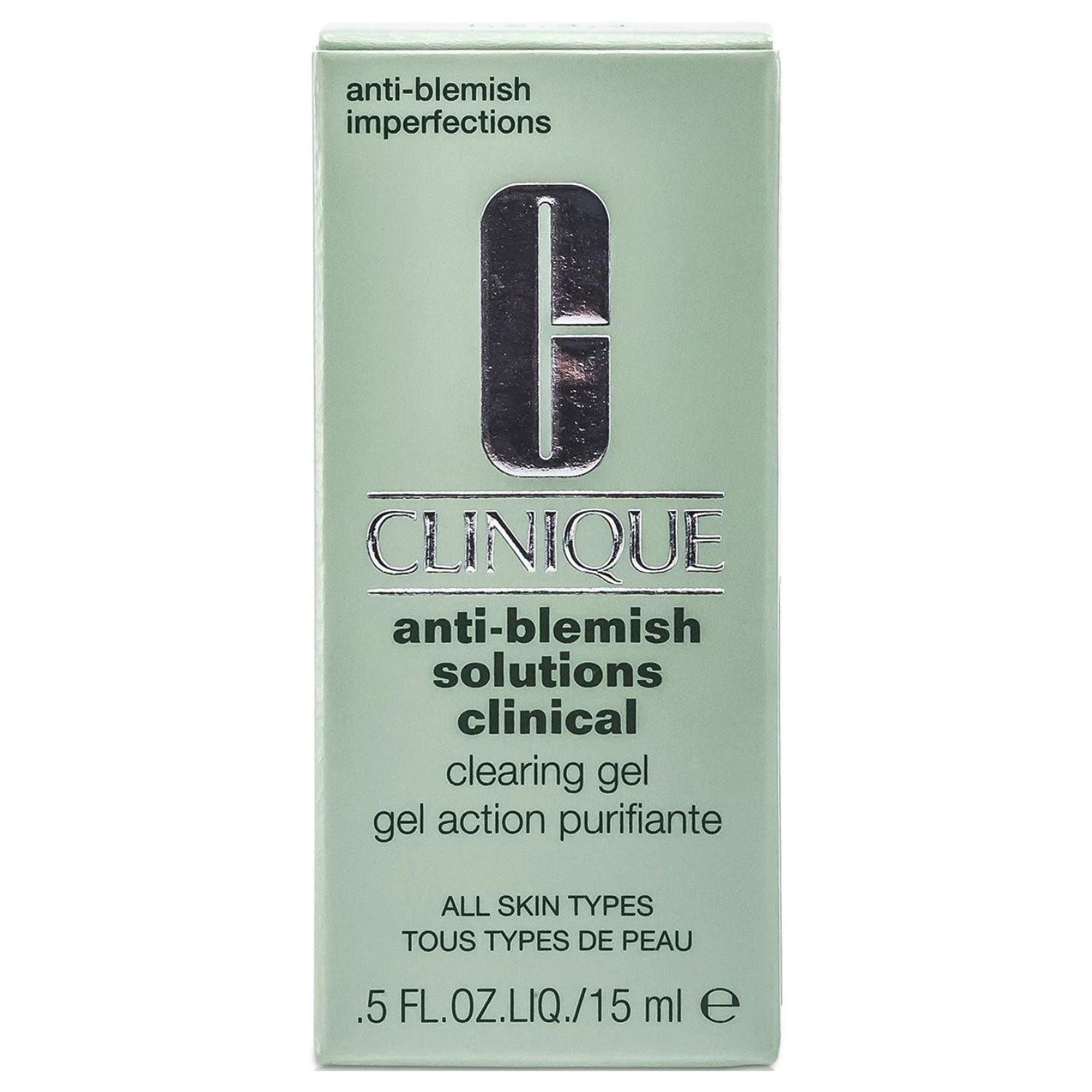 Clinique Antiblemish Solutions Clinical Clearing Gel for All Skin Types 0.5 oz