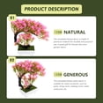 thumbnail image 4 of Greenadscape Floral Artificial Rosa Para Escritorio Con Estilo Y Detalles Finos, 4 of 6