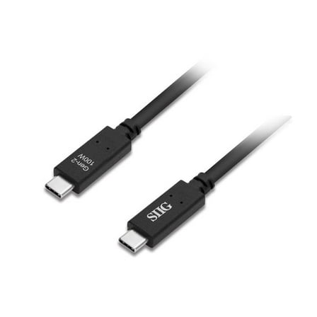 100W USB 3.1 Type-C Gen 2 Cable - Black