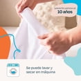 thumbnail image 4 of Linenspa - Protector de Colch&oacute;n King Impermeable - Tela Suave y 100% Impermeable - Hipoalerg&eacute;nico y Transpirable - Protege Contra Manchas y G&eacute;rmenes, 4 of 8