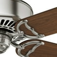 thumbnail image 5 of Casablanca 59511 54 in. Traditional Panama DC Brushed Nickel Walnut Indoor Ceiling Fan, 5 of 9