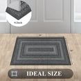 thumbnail image 4 of Enyhom Front Door Mat 24" x 36" Heavy Duty Durable Welcome Mat for Outdoor Indoor, Dirt Trapper Doormat ,Light Gray, 4 of 6