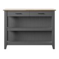 thumbnail image 6 of Twin Star Home 48" Modern Farmhouse Kitchen Island, Antique Gray, 6 of 7