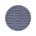 thumbnail image 1 of Pack de 4 Boissons Sous-Verres Anti-Dérapant Bol de Chaleur Lavable Réutilisable à Faible Bruit Résistant Cuisine Napperon Tasse Tapis Drainant Porte-Bouteilles Tampon Vaisselle Home Bar Gris, 1 of 7