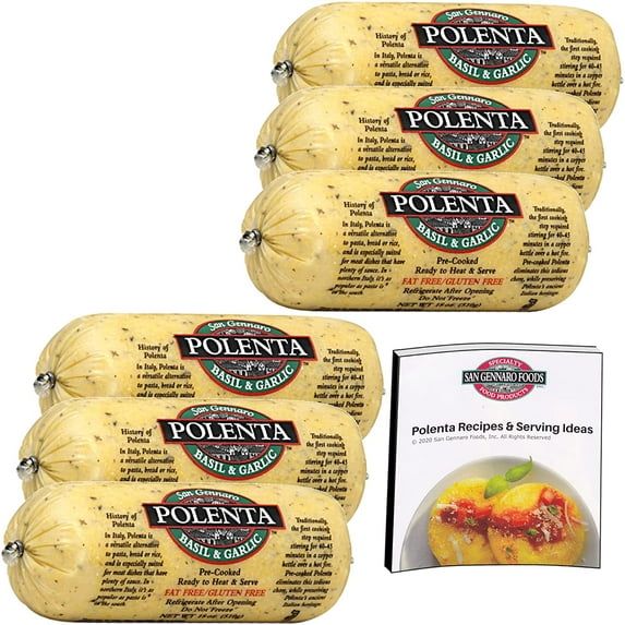 POLENTA GARLIC BASIL Pack of 12