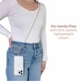 thumbnail image 3 of Karma by Body Glove Universal Crossbody Phone Chain - Gold, 3 of 7