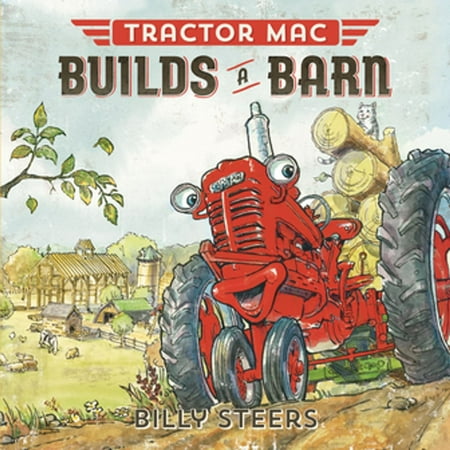 Tractor Mac Builds a Barn - eBook (Best Way To Build A Pole Barn)
