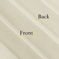 thumbnail image 6 of Coodeto Linen Door Curtain for Doorway, Accordion Style Door Curtains Folding Linen Door Curtain Light Filtering Linen Curtains for Sliding Glass Door, 50"x80", Greyish White, 1 Panel, 6 of 10
