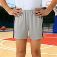 thumbnail image 2 of GJSYRH Boys Athletic Training Shorts Basketball Running Gym Workout Activewear Mesh Kids Sports Apparel Grey 4-5 Years, 2 of 6