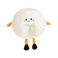 thumbnail image 3 of Sombrero de peluche con forma de pelota de tenis, ideal para carnavales, eventos deportivos y festivos., 3 of 8