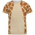 thumbnail image 1 of T-shirt pour Homme à Imprimé Intégral de Costume de Girafe d'Halloween, 1 of 2
