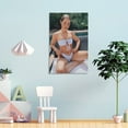 thumbnail image 4 of Poster Addison Rae Beautiful Singer Art Canvas Wall Art Poster Decorative Bedroom Modern Home Print Picture Artworks Posters 24x36inch(60x90cm), 4 of 6