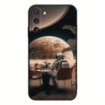 thumbnail image 1 of Astronaut TPU Soft Matte Phone Case For Samsung Galaxy S10 S20 S21 S22 Note 10 20 FE Lite + Ultra M52 M42 M23 M12 M10S M01S F23 F22 A73 A72 A71 A53 A52S A51 A50S A42 A33 A32 A31 A30S A23 A21S A20S A13, 1 of 5