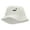 White, variant on Loch Ness Monster Embroidered Bucket Hat - White OSFM
