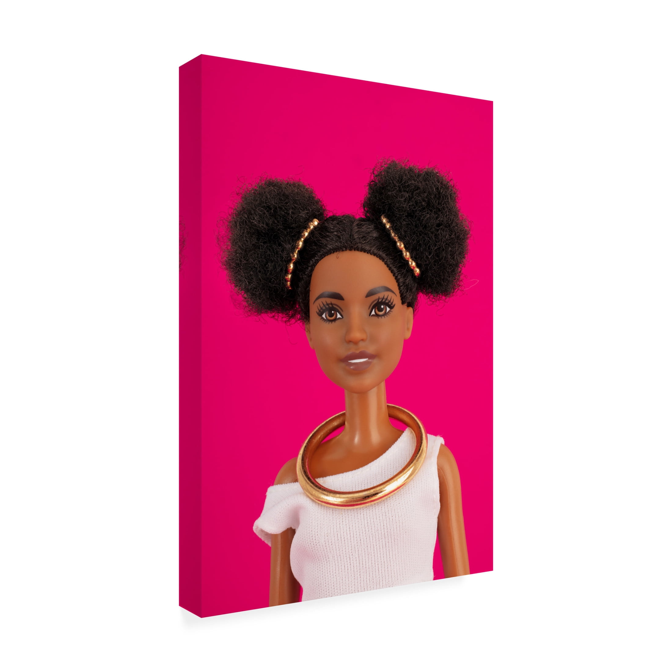 Canvas Wall Art - Julia Ramiro 'Portrait3' Wall Art for Living Room, Bedroom, or Office D?cor by Trademark Fine Art - 30 x 47 Inches