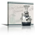 thumbnail image 1 of In the Kitchen 2 - Contemporary Fine Art Giclee on Canvas Gallery Wrap - wall décor - Art painting - 36 x 36 Inch - Ready to Hang, 1 of 2