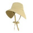 thumbnail image 2 of hengtong Sun Protection Hat Adjustable Stylish Fisherman Hat for Summer Hiking Travel Khaki, 2 of 9