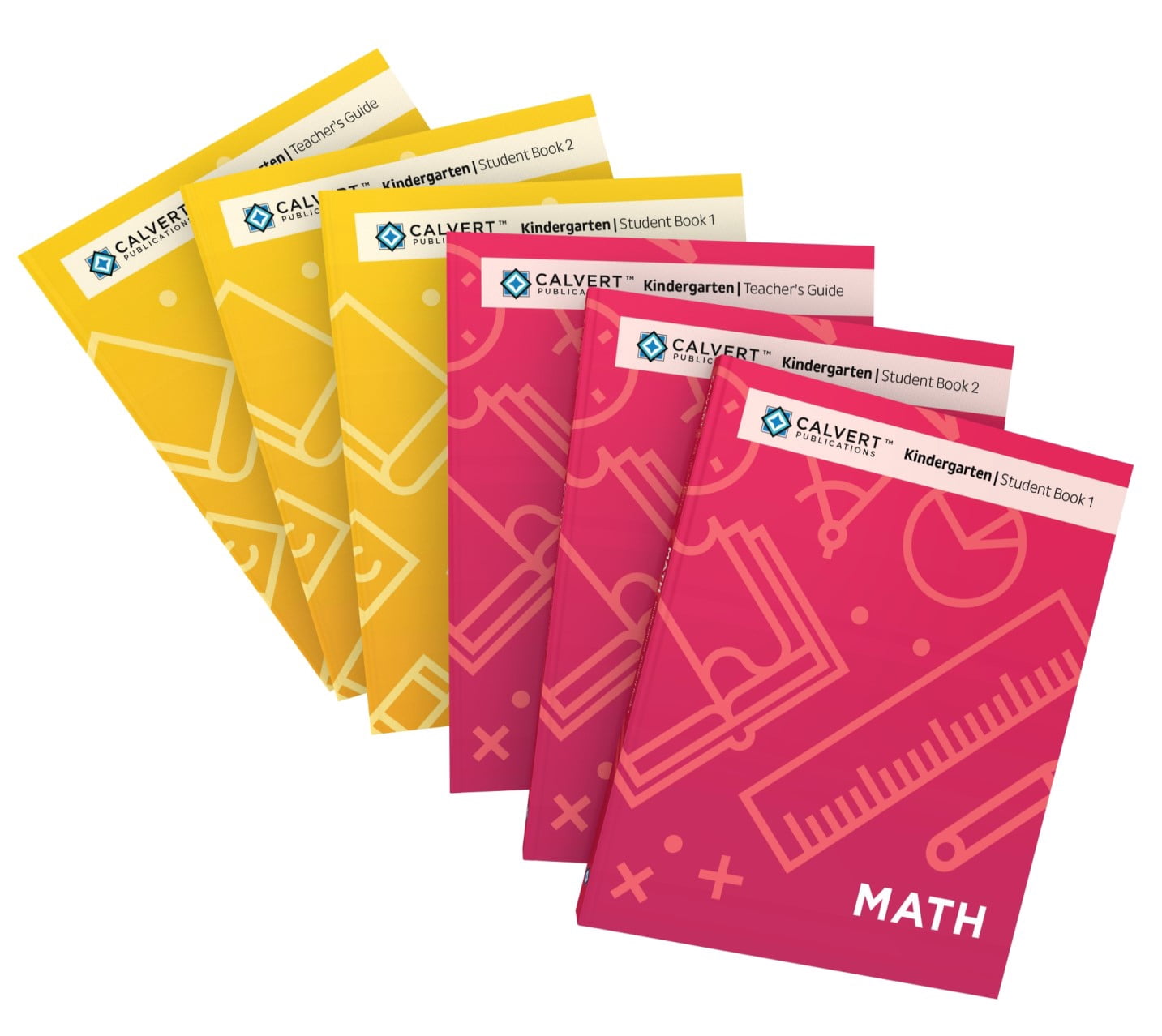 Calvert Kindergarten 2-Subject Complete Set (Language Arts & Math) (paperback)