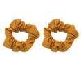 thumbnail image 2 of Cintas para el pelo de algodón Sunnimix bandas elásticas amarillas 2 piezas, 2 of 6