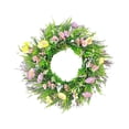 thumbnail image 4 of DOLITY Floral Wreath Front Door Decorative Hanging Summer Flower Garland Spring Wreaths, 4 of 9