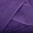 thumbnail image 6 of ibuvkizy Two Piece Sets for Women!Men's and Women's Sports Tracksuits Long Sleeve Pullover Hoodies Sweatshirt Loose Coat and Sweatpants Fall Winter Suit Purple,S, 6 of 7