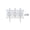 White, variant on FeiFu Halloween Garden Fence 10pc Set Black Plastic Lawn Edging Yard Border Stakes Outdoor Patio Decor Spooky Seasonal Home Party Scene Accessory Valla de Jardin para Halloween