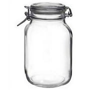 Bormioli Rocco Fido Clear Jar, 169 Oz.