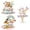 Colorful Dessert, variant on SKQIT 3-Packs Food Building Blocks Model Set,Cute Simulation Dessert Collection Particle Construction Building Bricks Toy,Home Decor