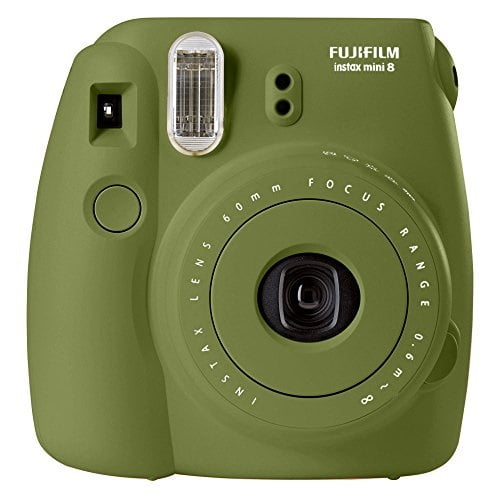 Bore snesevis der ovre Fujifilm instax mini 8 Instant Film Camera (AVOCADO) - International No  Warranty - Walmart.com