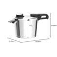 thumbnail image 2 of Olla de Presión Fissler Vitavit Premium con Inserto de Vapor 6.3 Cuartos, 2 of 11