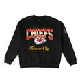 thumbnail image 6 of Women's Gameday Couture  Black Kansas City Chiefs Powerhouse Play Premium Fleece Sweatshirt, 6 of 6