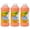 Orange, variant on Crayola Washable Finger Paint, White, 16 oz, Pack of 3