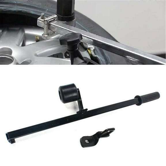 Tire Changer Tire Mount Demount Tool Portable Manual Iron and Rubber Black Demount Tool