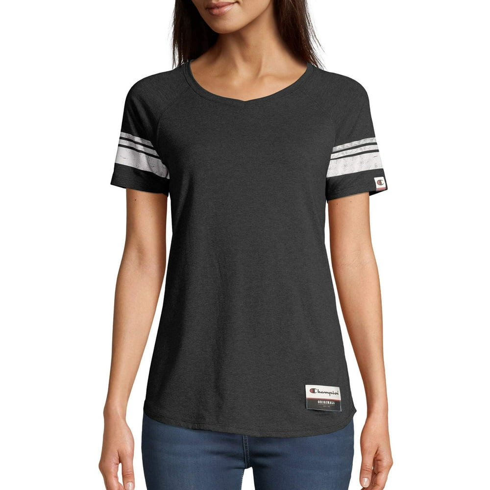 Hanes - Champion Women's Triblend Varsity T-shirt - Walmart.com ...