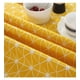 thumbnail image 5 of Mantel redondo de meioro, mantel de lino y algodón, color amarillo, de sarga nórdica, para mesa redonda, 5 of 5