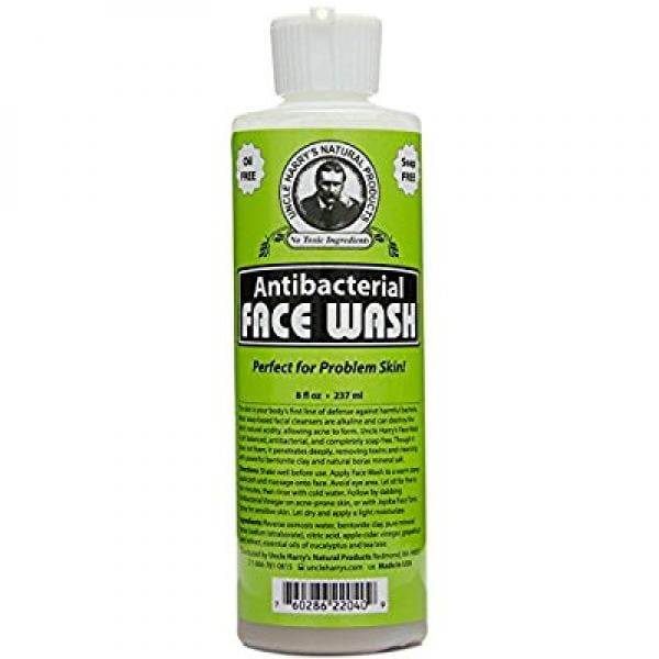 Uncle Harry's Natural Antibacterial Face Wash (8 fl oz)