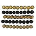 thumbnail image 1 of Holiday Time 45 Count Shatterproof Ornaments-Black/Gold, 1 of 5