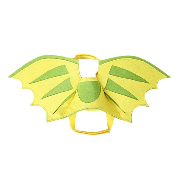 Alas de perro, alas de dragón, disfraces de Halloween para gatos, divertidos accesorios fotográficos para fiestas de Navidad y cumpleaños para pequeño M