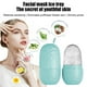 thumbnail image 3 of Molde de rodillo de hielo facial | Rodillo facial de hielo de silicona reutilizable para masajes de cuidado de la piel | Alivio de la hinchazón de los ojos | Material apto para uso alimentario | 1, 3 of 5