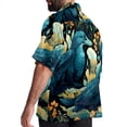 thumbnail image 3 of Platypus Men's Short Sleeve Hawaiian Shirt, Casual Printed Button Down Beach Tops for Summer, Spread Collar Mens Shirts Unisex, 3 of 6