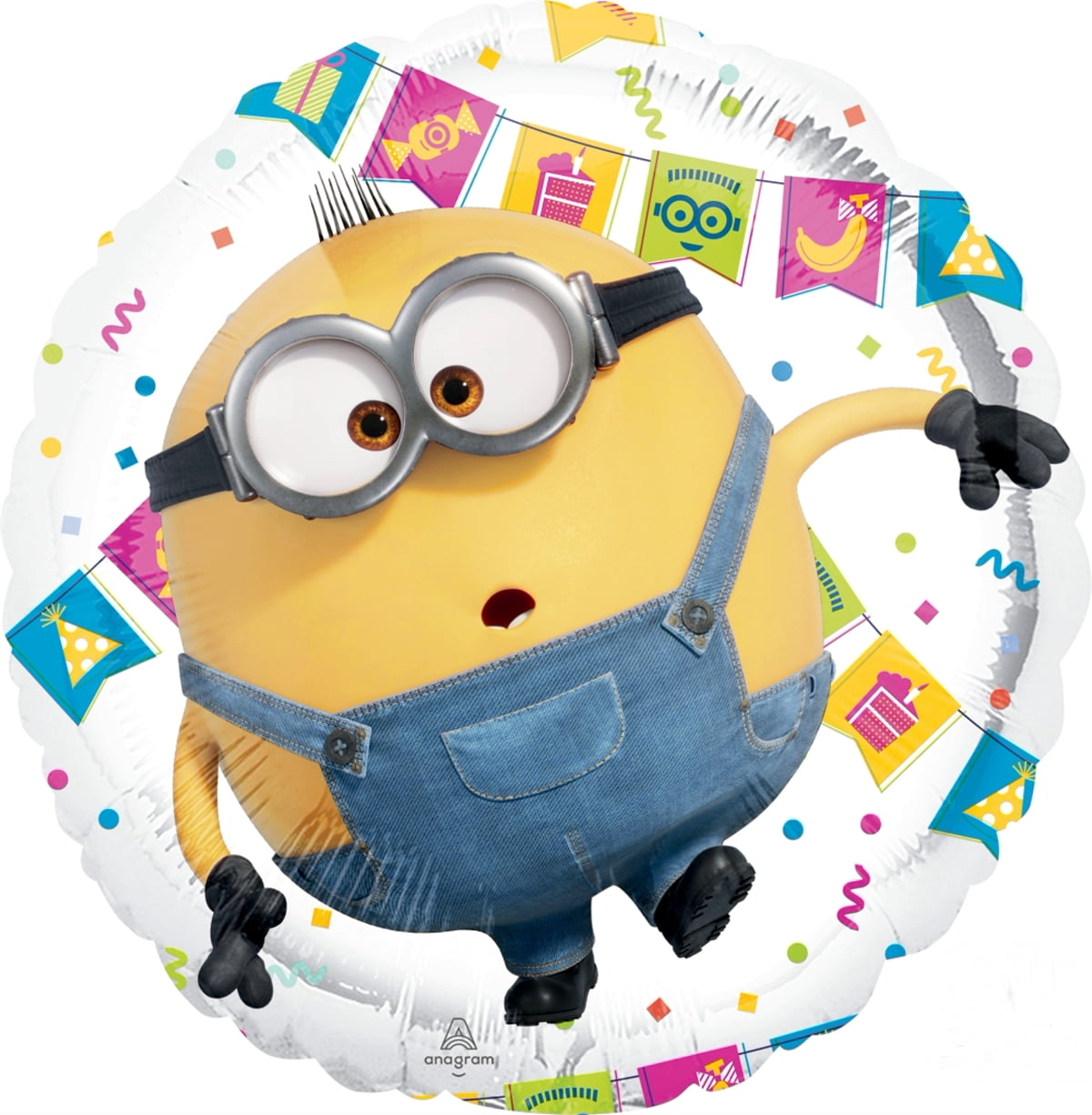 Minions 2nd Birthday Party Supplies Despicable Me Kevin Balloon Bouquet Decorations