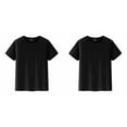 thumbnail image 1 of (Lot de 2) Rinsvye T-Shirts pour Enfants Garçons Manches Courtes Hauts Unisexes Col Rond, 1 of 8