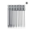 thumbnail image 1 of Screwdriver Set Long 4 Inch 11 PCS T6-T40 Magnetic Security Screwdriver Bits Set, 1/4” Hex Shank Security Tamper Proof Long, 1 of 5