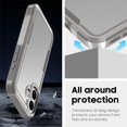 thumbnail image 4 of for iPhone 16 Case, [Shockproof] Military Grade Proof Protection [Dropproof] Rugged Protective Heavy Duty Phone Case Cover for iPhone 16 (White), 4 of 14