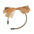 thumbnail image 2 of Minnieouse Diadema con lazo de encaje, diadema Retro con nudo Vintage, joyería de los años 80, accesorios, decoración de Cosplay, Navidad, señora, Accesorio para el cabello tipo 9 Minnieouse AP009013-09B, 2 of 6