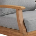 thumbnail image 5 of Modway Marina Solid Teak Wood Patio Rocking Chair in Natural and Gray, 5 of 8